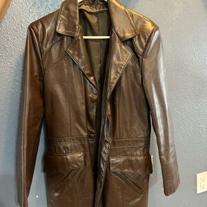 Brown Leather Jacket